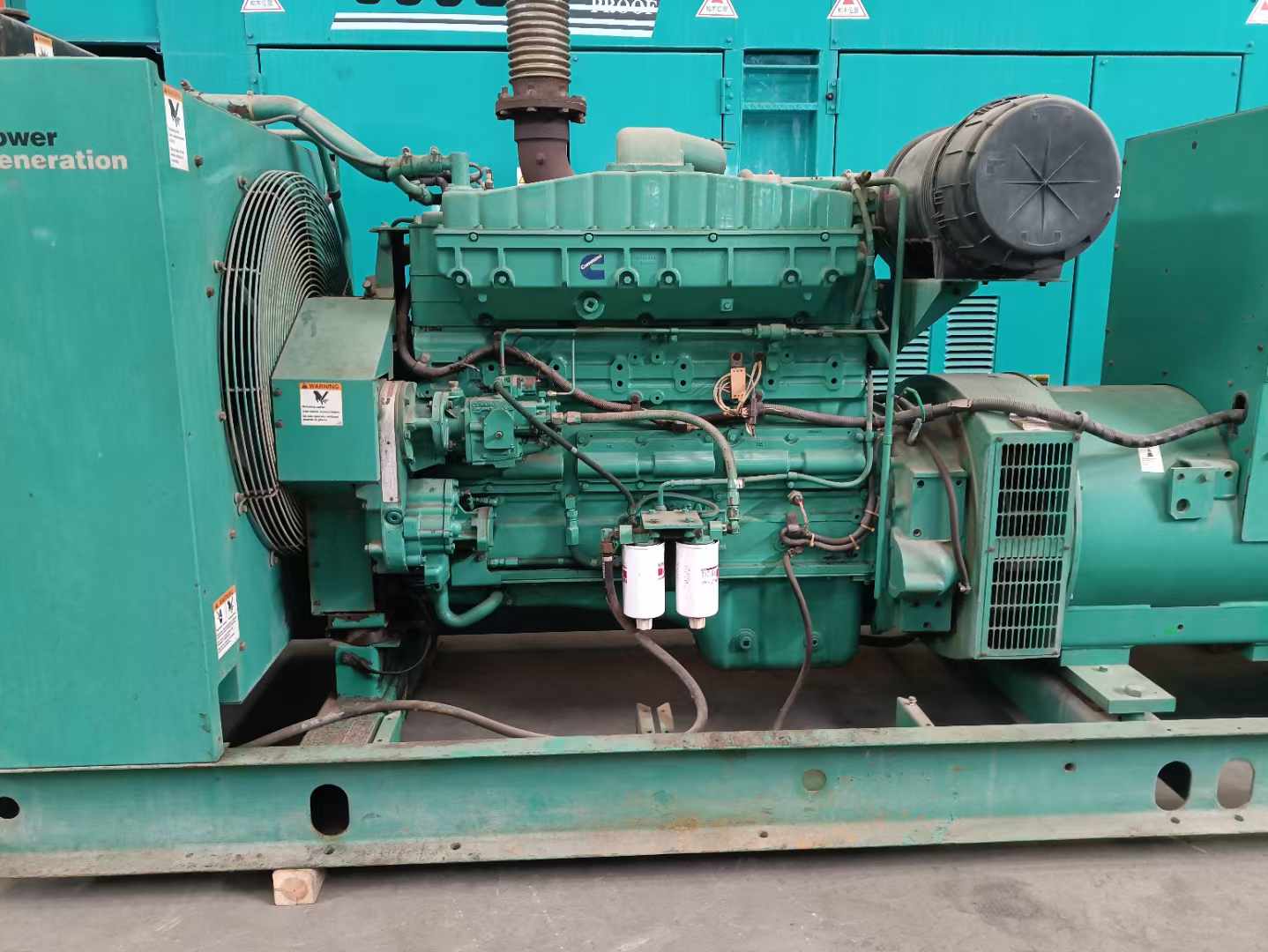 夏县过载会对 600kW 柴油发电机组造成哪些损害？